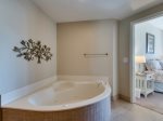 Separate Soaking Tub in Master Bathroom at 4110 Windsor Court North